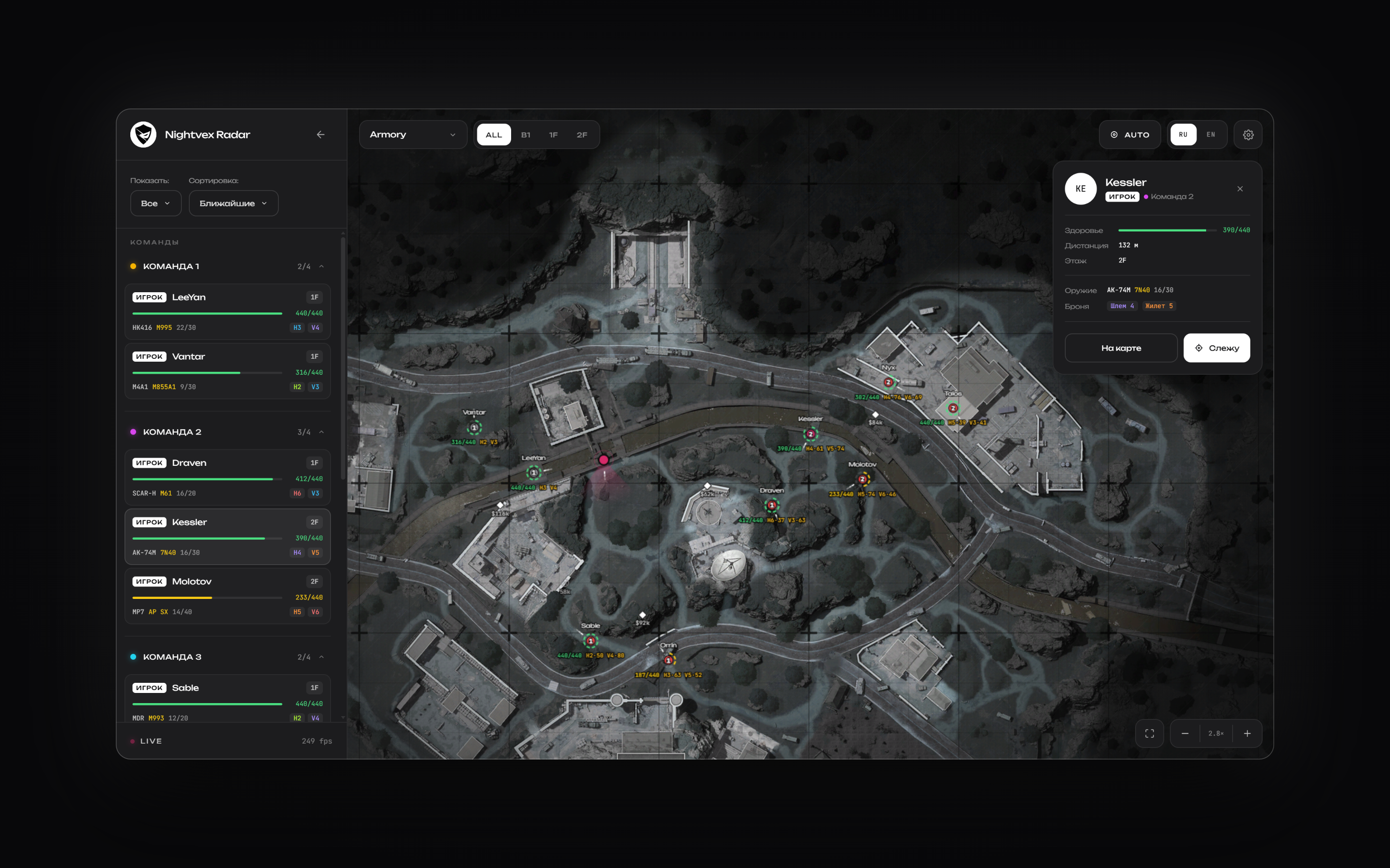 Nightvex Radar 2
